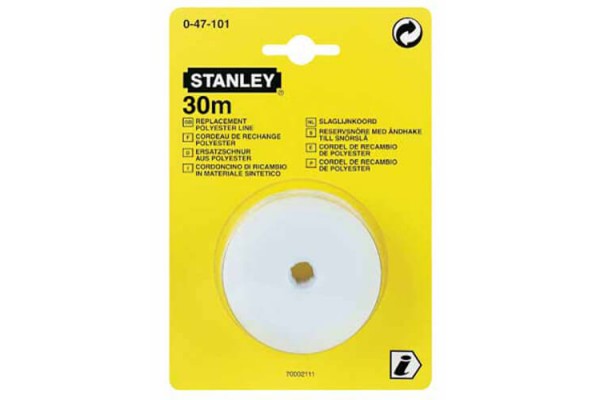 Шнур розмічальний, запасний, завдовжки 30 м STANLEY 0-47-101