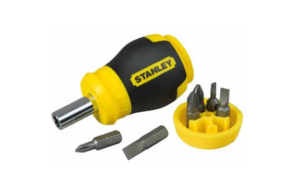 Викрутка - набір Multibit Stubby з шістьма змінними бітами STANLEY 0-66-357