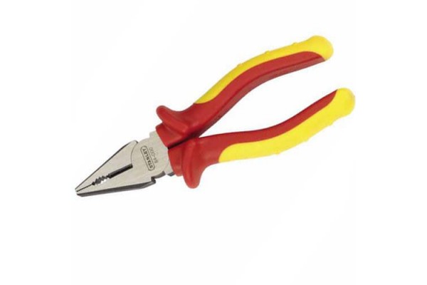 Плоскогубці електрика MaxSteel VDE 1000V комбіновані довжиною 200 мм STANLEY 0-84-002