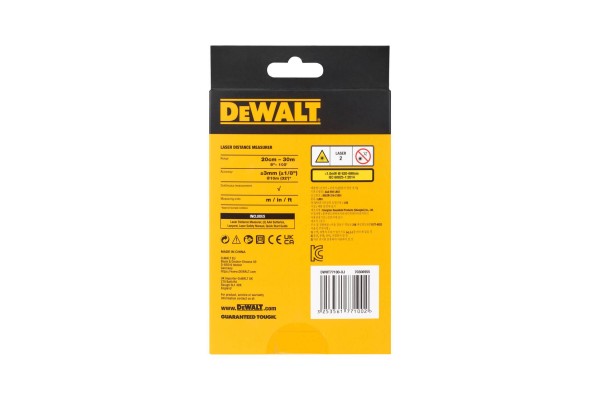 Далекомір лазерний DeWALT DWHT77100