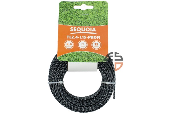 Косильна жилка SEQUOIA TL2.4-L15-Profi