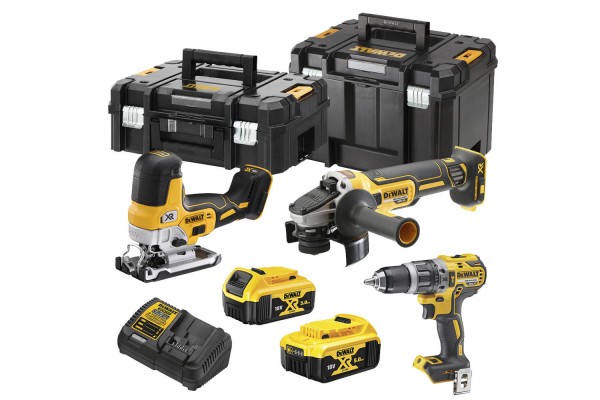 Набір з трьох інструментів безщіткових DeWALT DCK329P2T