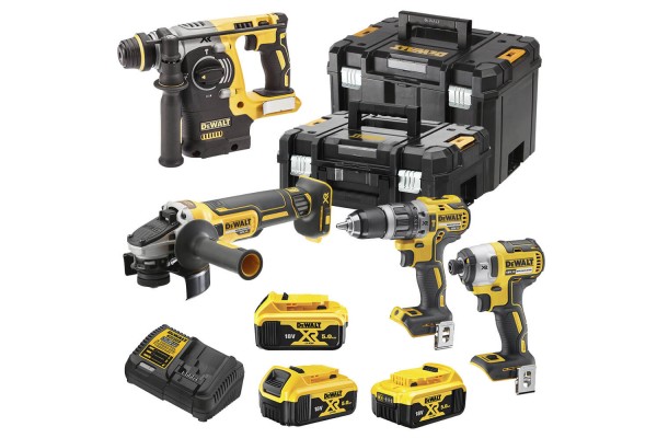 Набір з чотирьох інструментів безщіткових DeWALT DCK422P3T