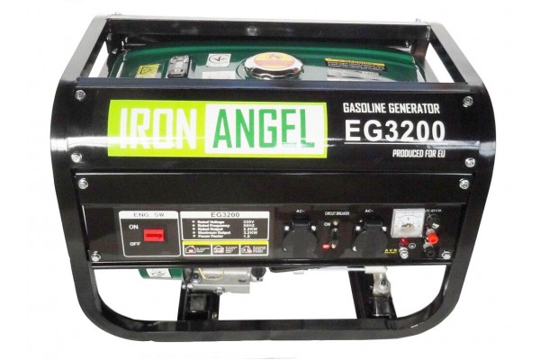 Бензиновий генератор IRON ANGEL EG3200