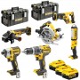 Набір з шести інструментів безщіткових DeWALT DCK623P3