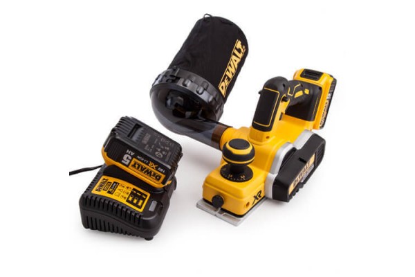 Рубанок акумуляторний безщітковий DeWALT DCP580P2