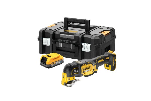 Багатофункціональний інструмент акумуляторний безщітковий DeWALT DCS356E1T