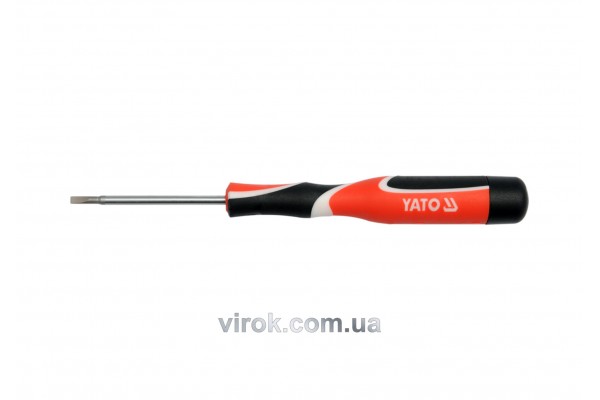 Викрутка плоска прецизійна YATO SL2.4 x 50 мм