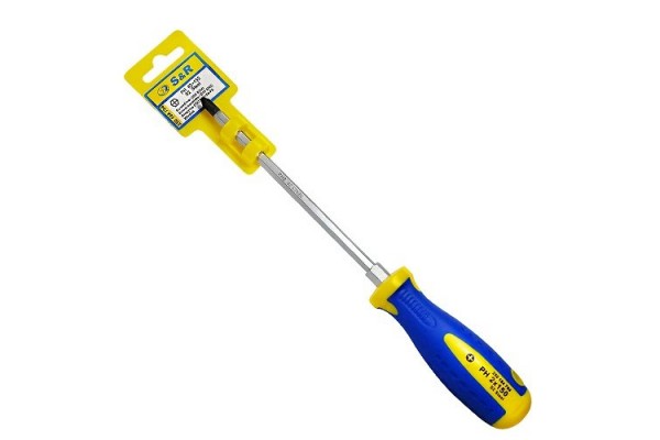 Викрутка S & R серії S2 з профілем PH2 х 150мм посилене шестигранний жало(250184704)