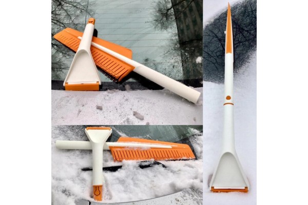 Скребок для льоду і щітки Fiskars SnowXpert 143062 (1019352)