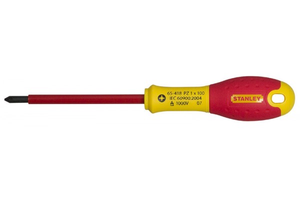 Викрутка діелектрична хрестова STENLEY "FatMax VDE 1000V" PZ1 x 100 мм