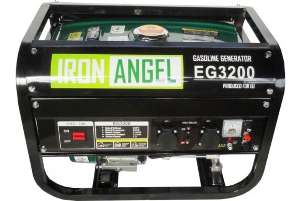 Двопаливний генератор Iron Angel EG3200 LPG