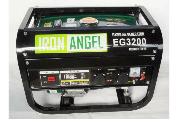 Двопаливний генератор Iron Angel EG3200 LPG