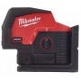 Лінійно-точковий лазер Milwaukee M12 CLLP-0C (кейс) 4933478101