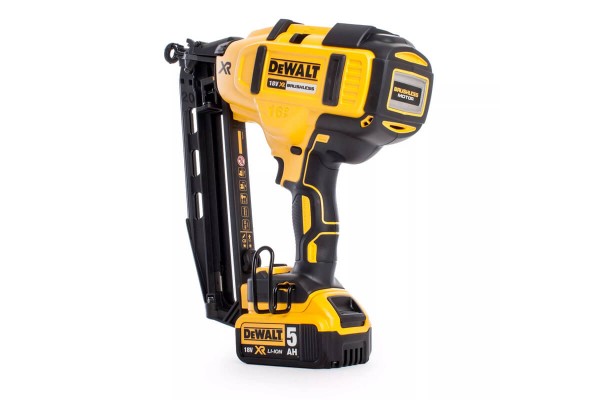 Пістолет цвяхозабивний акумуляторний безщітковий DeWALT DCN660P2