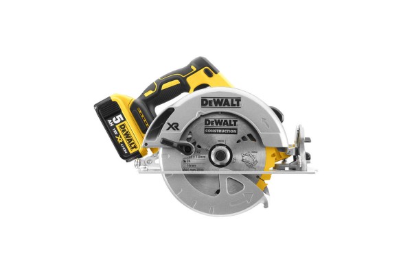 Пила дискова акумуляторна DeWALT DCS570P2