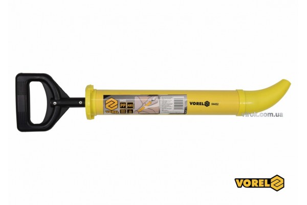 Шприц для нанесення будівельних сумішей VOREL 660 x 60 мм сопло Ø30 мм