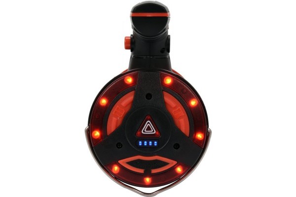 Ліхтар LED-діодний акумулятор YATO Li-Ion 3.7 В, 15 Вт, 600-1200 Лм, з ручкою, зарядний USB пристрій