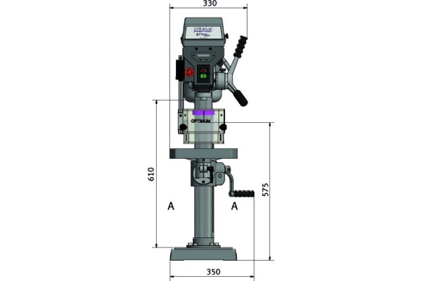 Свердлильний верстат по металу OPTIdrill D 23Pro (380 В)