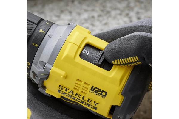 Дриль-шурупокрут ударний безщітковий акумуляторний STANLEY FATMAX SFMCD715D2K