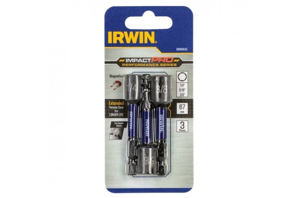 Набір головок Irwin Impact Pro Perf 3шт 7/8/10мм (IW6069120)