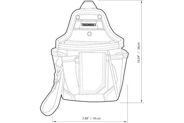 Сумка для інструментів ToughBuilt (TB-CT-32-A)