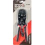 Кліщі для обтискання і зачистки проводів YATO, тип RJ45, RJ10, RJ11, L= 205 мм