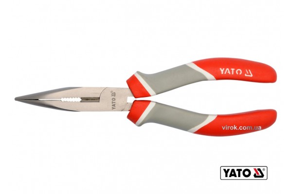 Тонкогубці вигнуті YATO 160 мм