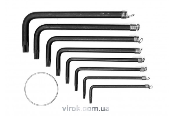 Набір ключів Torx VOREL Т10-Т40 8 шт