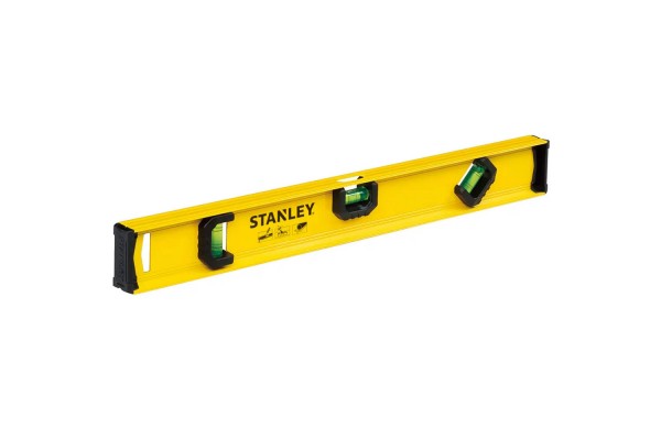 Рівень BASIC I-BEAM з алюмінію довжиною 450 мм з трьома капсулами STANLEY 0-42-073