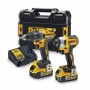 Набір з двох інструментів безщіткових DeWALT DCK268P2T