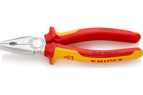 Плоскогубці KNIPEX 200 мм (03 06 200)