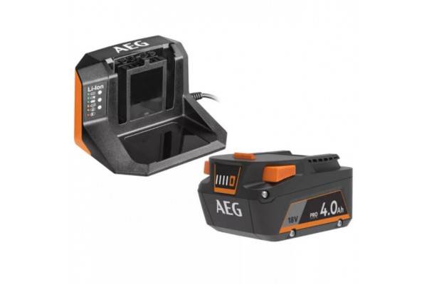 Набір зарядний пристрій + акумулятор AEG SETL1840S (4935478933)