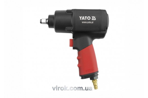 Гайковерт пневматичний ударний YATO 1/2" 1356 Нм