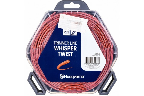 Волосінь для тримера Husqvarna Whisper Twist 2.4 мм, 77 м (5976691-21)