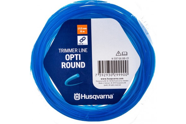 Волосінь для тримера Husqvarna Opti Round 1.5 мм, 15 м (5976688-01)
