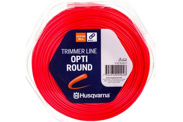 Волосінь для тримера Husqvarna Opti Round 2.4 мм, 90 м (5976688-21)