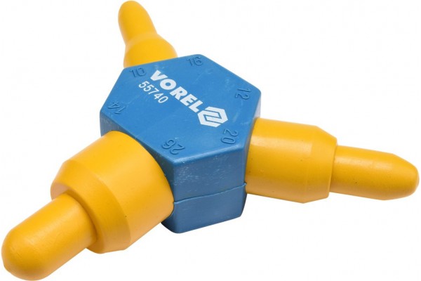 Калібратор до труб PEX-AL-PEX VOREL з Ø= 10x16/ 12x20 / 14x26 мм