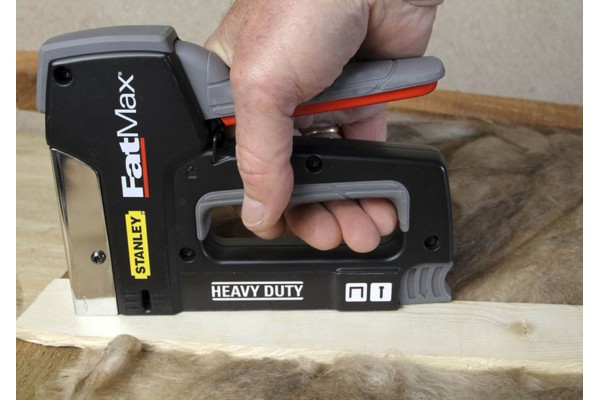 Степлер STANLEY "TR350 FatMax Heavy Duty" для скоб G 6-14 мм, цвяхів J 12-15 мм