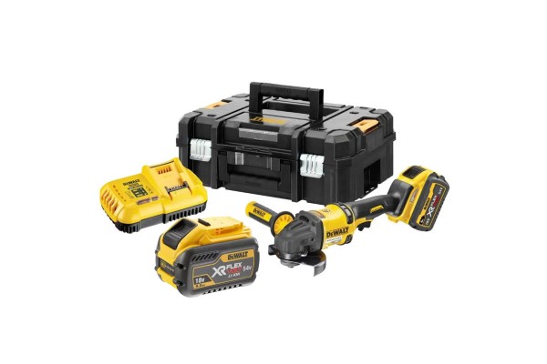 Шліфмашина кутова - болгарка акумуляторна безщіткова DeWALT DCG418X2