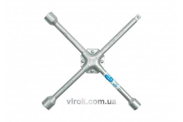 Ключ балонний хрестоподібний VOREL 17 x 19 x 21 мм x 1/2"