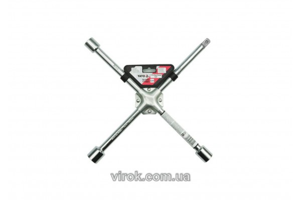 Ключ балонний хрестоподібний YATO М17 х 19 х 21 мм x 1/2"