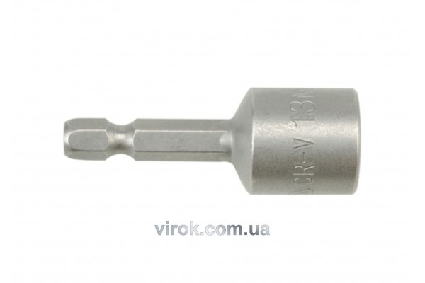 Насадка торцева магнітна YATO HEX-1/4" 13 х 48 мм
