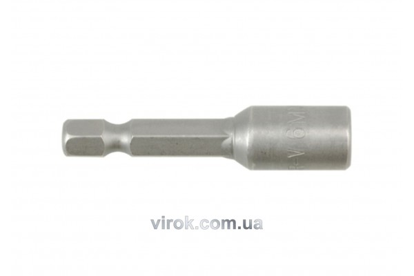 Насадка торцева магнітна YATO HEX-1/4" 6 х 48 мм