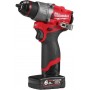 Акумуляторний шурупокрут Milwaukee M12 (FDD2-602) (4933479875)