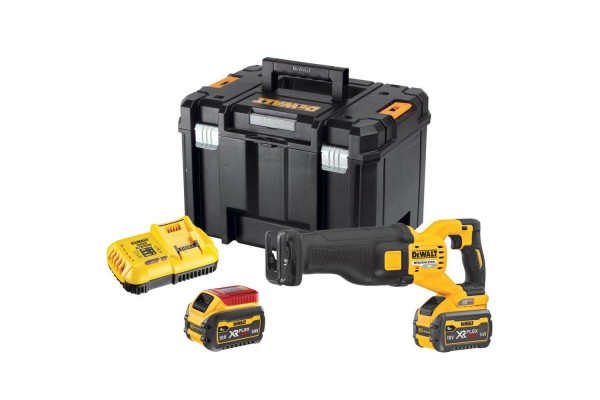 Пила шабельна акумуляторна DeWALT DCS389X2