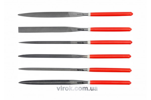 Набір надфілів YATO 180/85 х 5 мм 6 шт