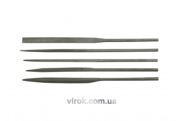 Набір надфілів VOREL 4 x 160 мм 5 шт
