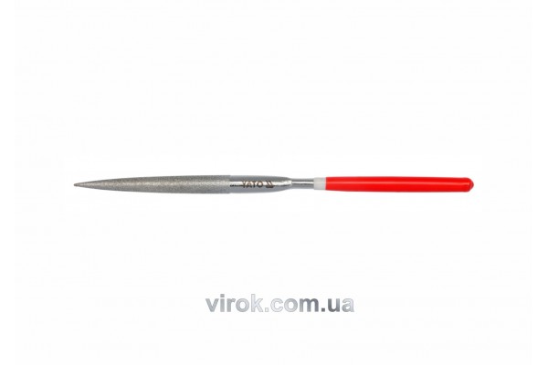 Надфіль алмазний півкруглий YATO 180/70 х 5 мм