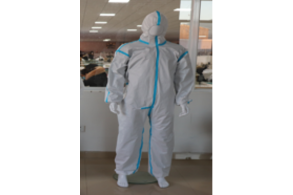 Костюм захисний одноразовий з нетканого матеріалу SFS FABRIC з заліпками на швах